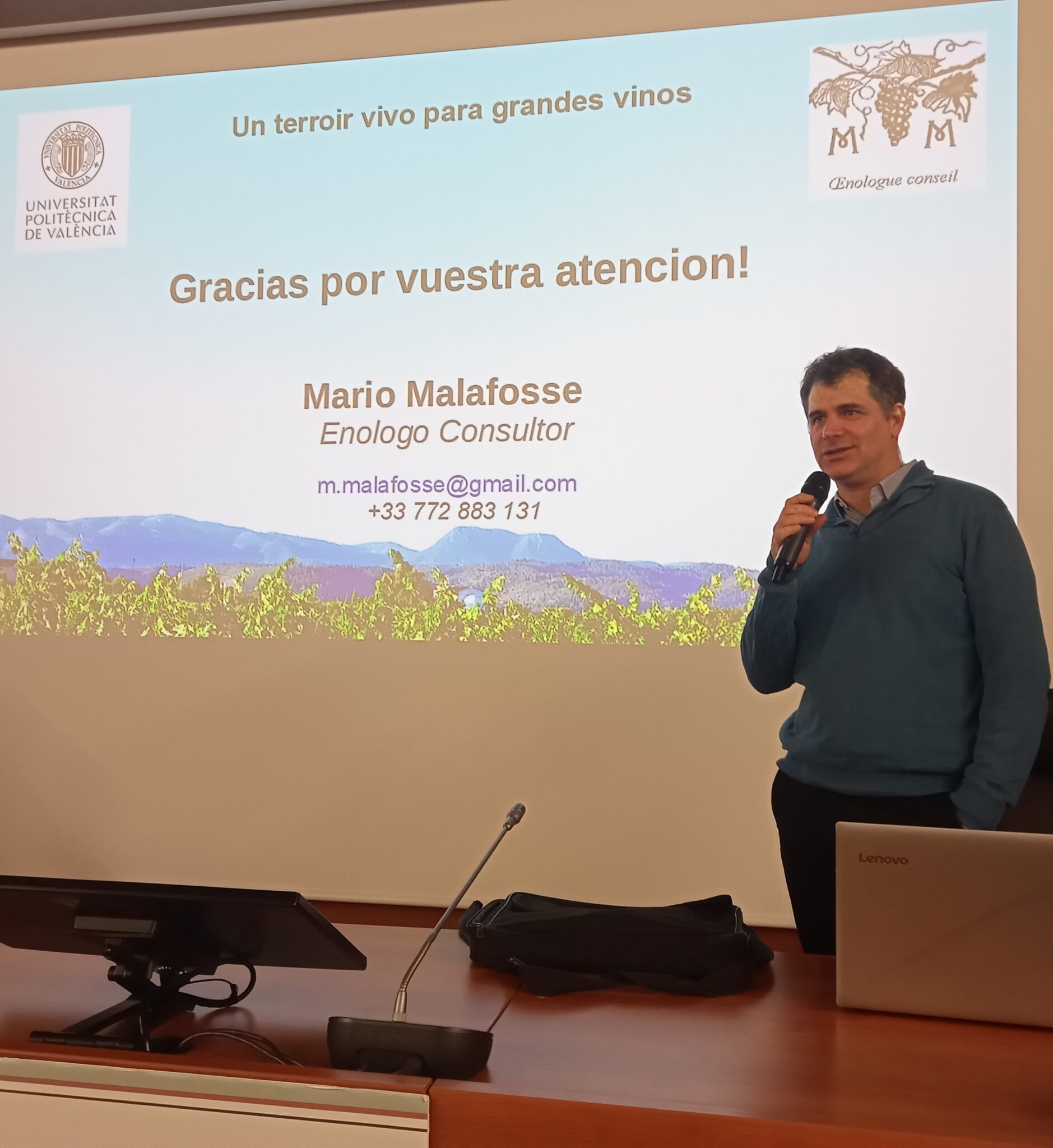 Seminario viticultura Universidad politécnica de Valencia